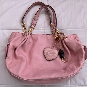 Vintage Juicy Couture leather slouchy bag